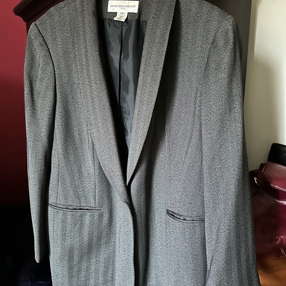 Jones New York Charcoal Woman’s Suit Jacket
